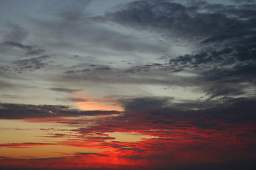 Image showing Cloud patterns