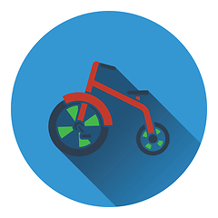 Image showing Baby trike icon