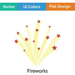 Image showing Fireworks icon