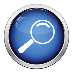 Image showing Icon of magnifier