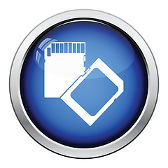 Image showing Memory card icon