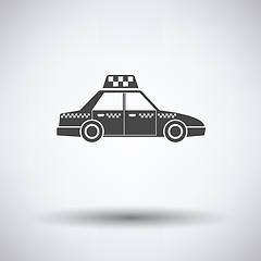 Image showing Taxi car icon