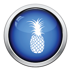 Image showing Icon of Pineapple