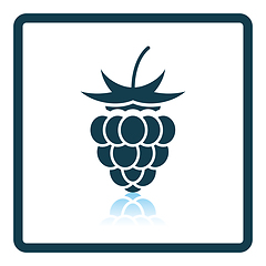 Image showing Icon of Raspberry