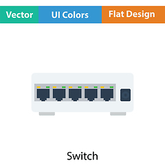 Image showing Ethernet switch icon