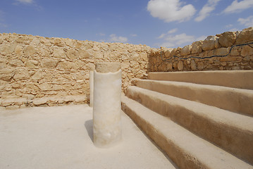 Image showing Masada fortress
