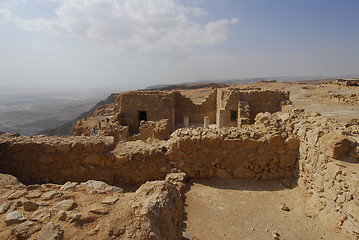 Image showing Masada fortress