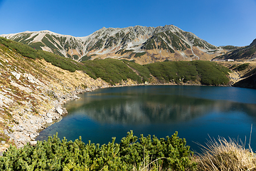 Image showing Tateyama and water pond