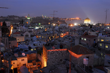 Image showing Night Jerusalem