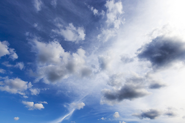 Image showing Sky with clouds