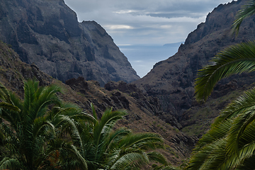 Image showing View on Teno mountains