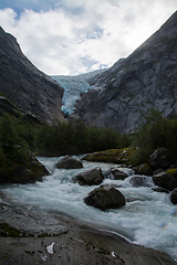 Image showing Briksdalsbreen, Sogn og Fjordane, Norway