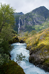 Image showing Briksdalsbreen, Sogn og Fjordane, Norway