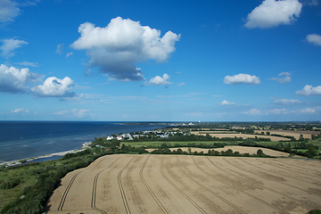 Image showing Grainfield near Laboe, Germany