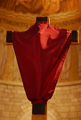 Image showing Shrouded crucifix