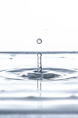 Image showing water drop background