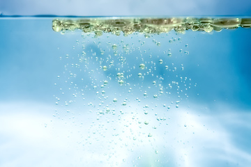 Image showing water oil bubbles background