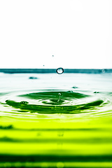 Image showing water drop background