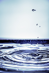 Image showing water drop background