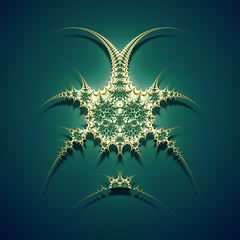 Image showing fractal graphic art decoration