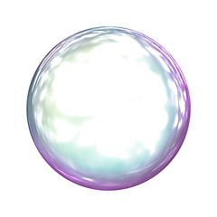 Image showing soap bubble background texture