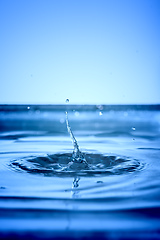 Image showing water drop background