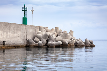 Image showing milazzo sicily italy sea view