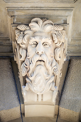 Image showing sculpture male face