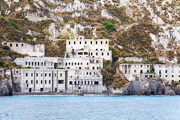 Image showing lost places Lipari Island south Italy