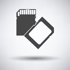 Image showing Memory card icon