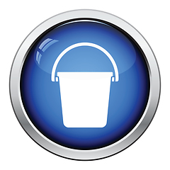 Image showing Icon of bucket