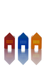 Image showing Toy houses