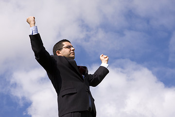 Image showing Sucessful businessman