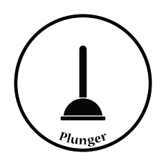 Image showing Plunger icon