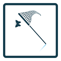 Image showing Butterfly net  icon