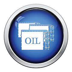 Image showing Oil tank storage icon