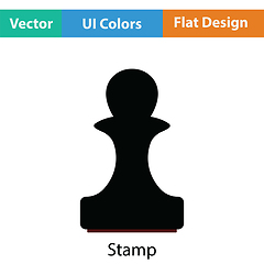 Image showing Stamp icon