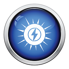 Image showing Solar energy icon