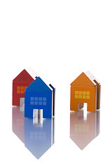 Image showing Toy houses