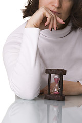 Image showing Woman waiting