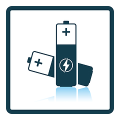 Image showing Electric battery icon