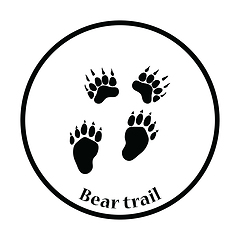 Image showing Bear trails  icon