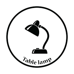 Image showing Icon of Lamp 