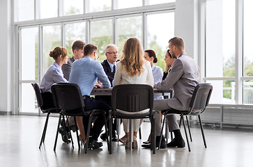 Image showing business team meeting at office