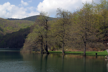 Image showing Plitvice Lakes national park in Croatia