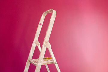 Image showing construction ladder