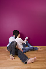 Image showing couple chousing color