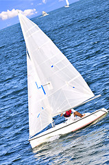 Image showing Small sailboats