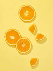 Image showing fresh orange slices