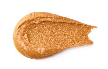 Image showing peanut butter on white background